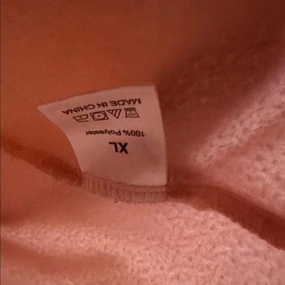 Playful Pink Hoodie with Graphic Text - Picture 5 of 5